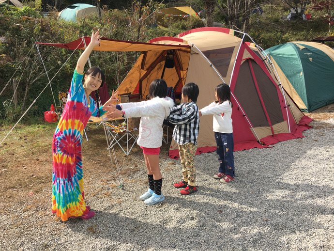 子どもたちとキャンプ